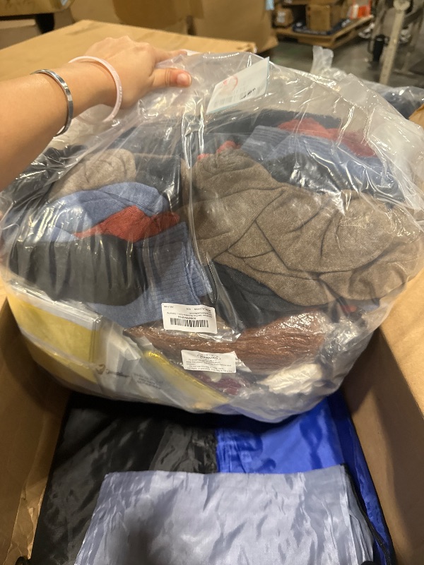 Photo 1 of *MISSING PARTS UNKNOWN*
Jamntower 144 Pcs Homeless Care Supplies Bulk Emergency Blanket Beanies Hat Scarf Winter Touchscreen Gloves Thermal Socks Drawstring Bag for Cold Weather Outdoor Camping Hiking Survival (Neutral)