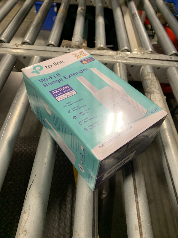 Photo 1 of ****SEALED***** TP-Link RE515X AX1500 WiFi 6 Range Extender w/Ethernet Port | 1.5G Dual-Band Wireless Repeater Amplifier | Up to 1800 Sq. Ft., 64 Devices | Internet Signal Booster | APP Setup | EasyMesh Compatible