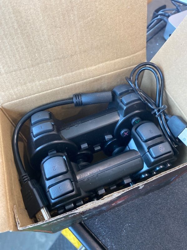 Photo 1 of *MISSING PARTS - See Clerk Notes*
Retro Gaming Console, Retro Game Console, Wireless Retro Game Console, Plug & Play Video TV with 25000+ Built-in Games, 4K HDMI Output, and 2.4GHz Wireless Controller, 9 Classic Emulators, Black