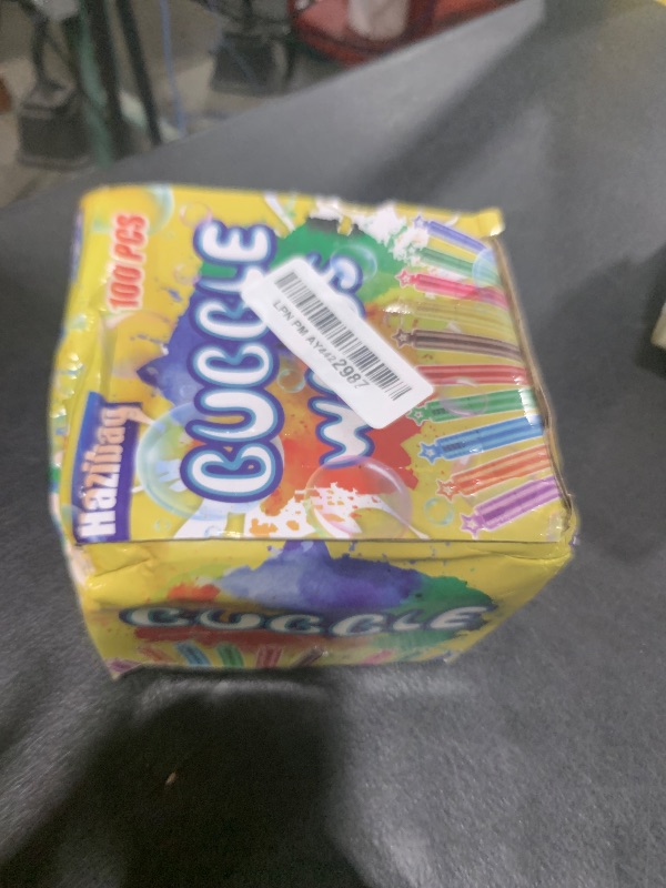 Photo 1 of 100 PCS Bubble Wands for Kids, 10 Colors Bulk Bubble Wand with Star Top, Perfect for Birthday, Carnival, Summer Outdoor Toys,Goody Bags Stuffer,Prize,Party Favors, Wedding