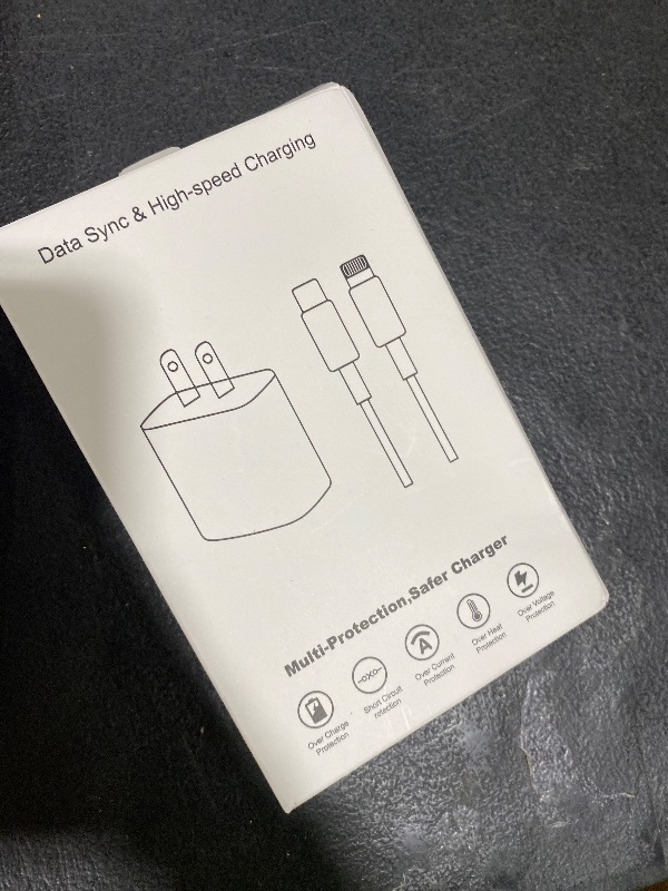 Photo 1 of ?Apple MFi Certified?Fast Charger iPhone,Fast i Phone Charging Cord 3Pack iPhone Charger Fast Charging Plug Block 6FT USB C to Lightning Cable for iPhone 14/14 Pro Max/Plus/13 Mini/12/11/XR/XS,AirPods