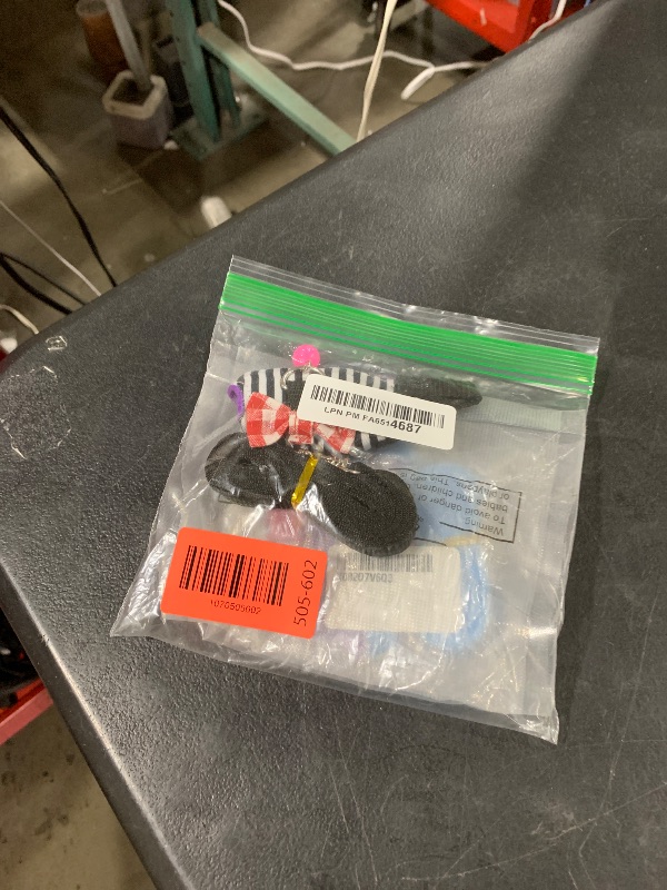 Photo 1 of 2 Pieces Hamster Harness and Leash Set for Walking, Small Guinea Pig Clothes with Bowknot Bell, No Pulling Comfort Padded Vest Striped for Guinea Pig Hamster Ferret, Small Animals (Blue, Black,S)