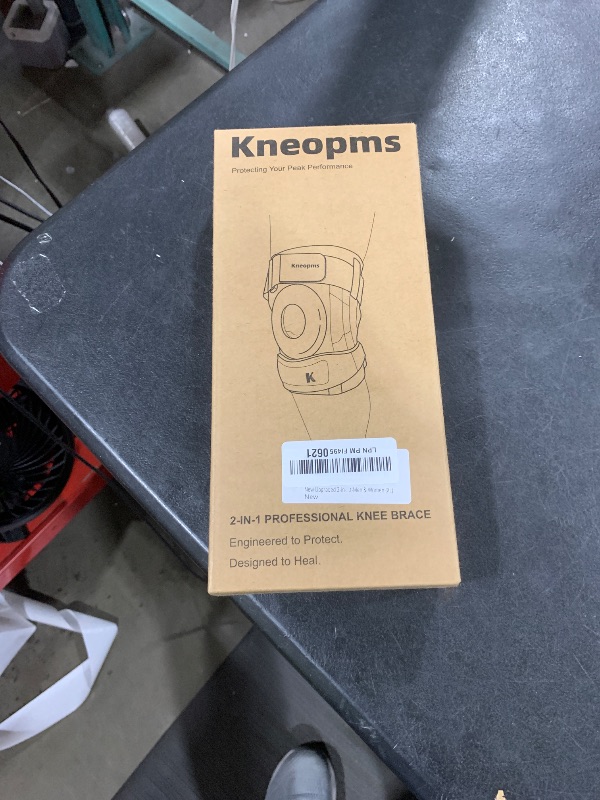 Photo 1 of 2-in-1 Professional Knee Brace for Pain Relief,Adjustable Knee Support with Patella Pad & Side Stabilizers, Compression Knee Sleeve for Meniscus Tear, ACL, Joint Pain, Runner, Workout-Men & Women