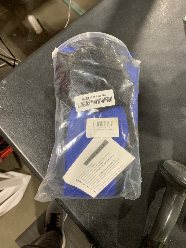 Photo 1 of 150N Automatic Inflatable Life Jacket – Adjustable Nylon Swim Vest with CO2 Inflation, Reflective Strips & Safety Buckle (Blue)