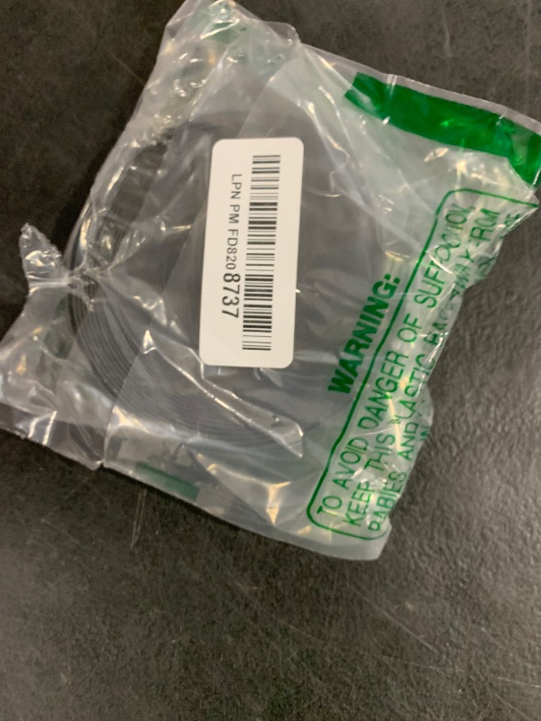 Photo 1 of 1 Inch Knit Elastic Spool Black Heavy Stretch High Elasticity Knit Elastic Band 10 Yards