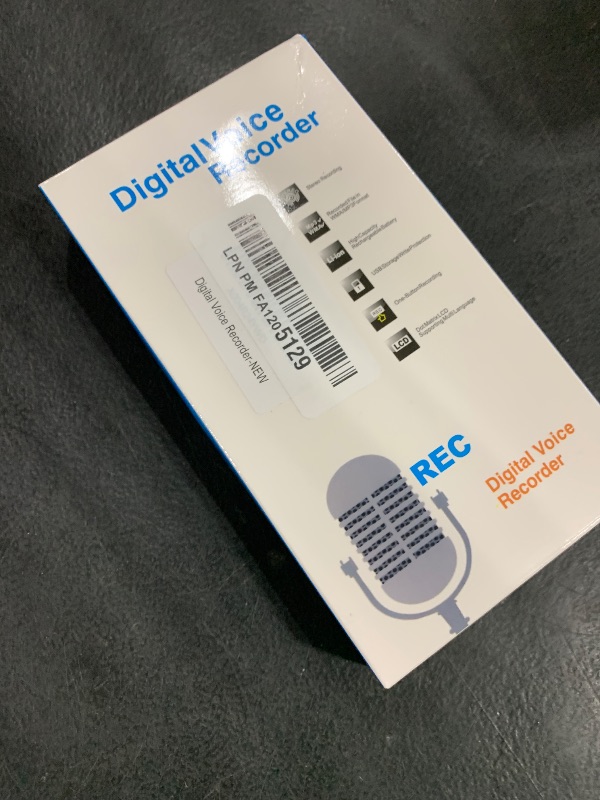 Photo 1 of ?64GB? 4800 Hours Voice Activated Recorder - Tallkcoder Dictaphone Recording Device MP3 Records with Playback, Digital Voice Recorder with AI Noise Reduction for Lectures Meetings Interviews Work