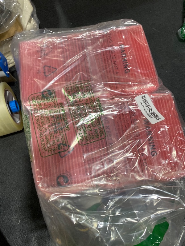 Photo 1 of 3.5x5 Inch Pink Poly Bubble Mailers Small Padded Envelopes Self-Sealing Shipping Bags 50 Pack