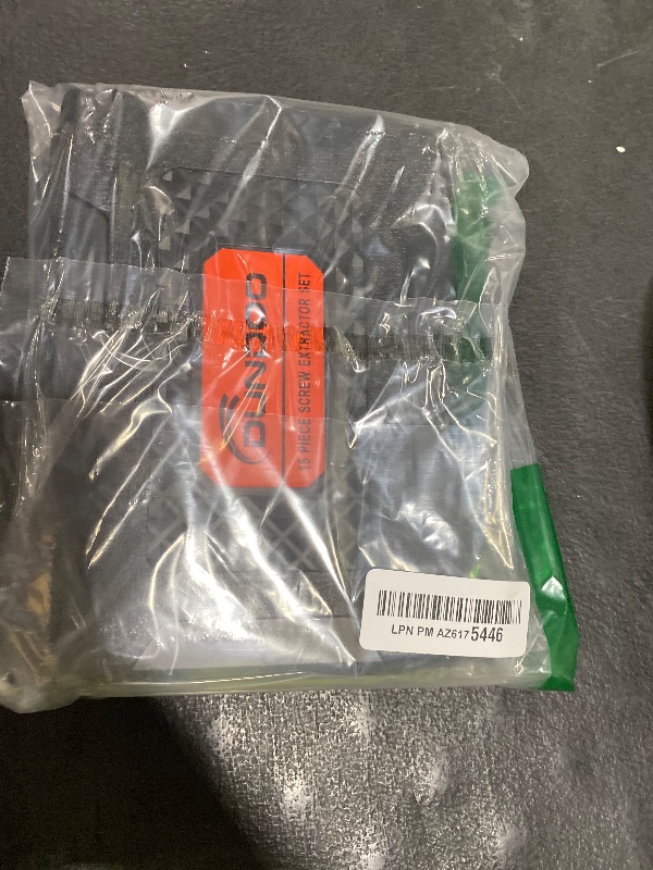 Photo 1 of 15 Pieces Screw Extractor Set, Easy Out Bolt Extractor Kit, 3/8" Inch Drive Hex Head Multi-Spline Bolt Remover Kit Tool for Removing Stripped, Broken Rusted Bolts Screws