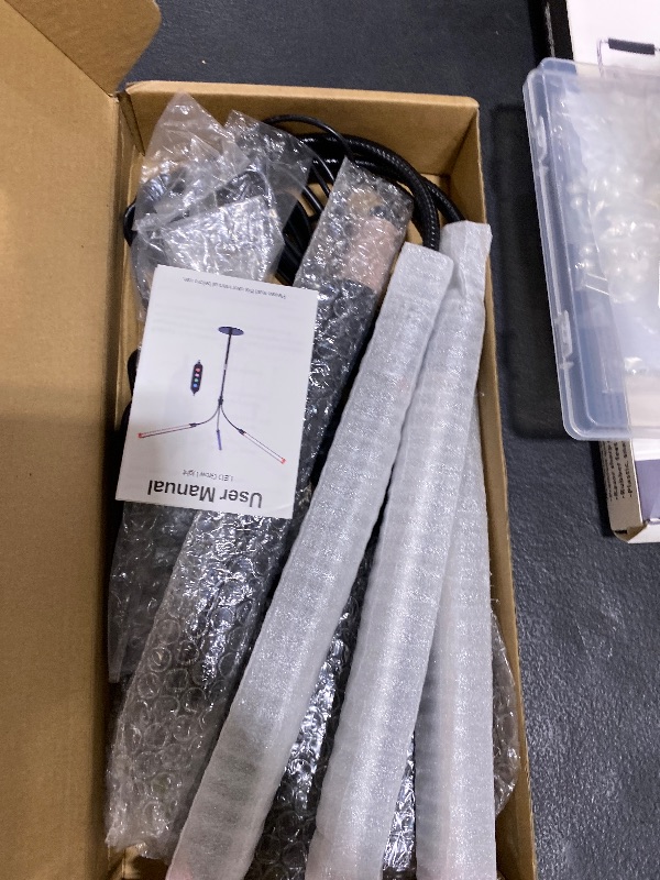 Photo 1 of 3Head Table Top Grow Lights for Indoor Plants, Seed Starting, Vegetables, Bonsai with Auto On/Off Timer 4/8/12H, 27W Power Full Spectrum Desk LED Plant Growing Lamps, 360° Gooseneck