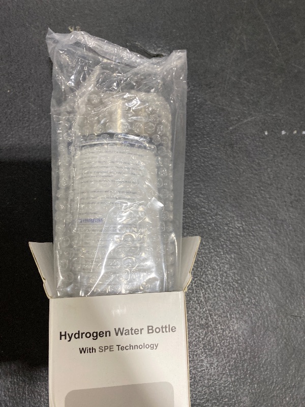Photo 1 of 2025 New Hydrogen Water Bottle, 2200PPB in 3Min, SPE PEM Tech, Portable 16OZ, Rechargeable Hydrogen Water Bottle for Travel, Home, Office – Gift for Family & Friends (Silver)