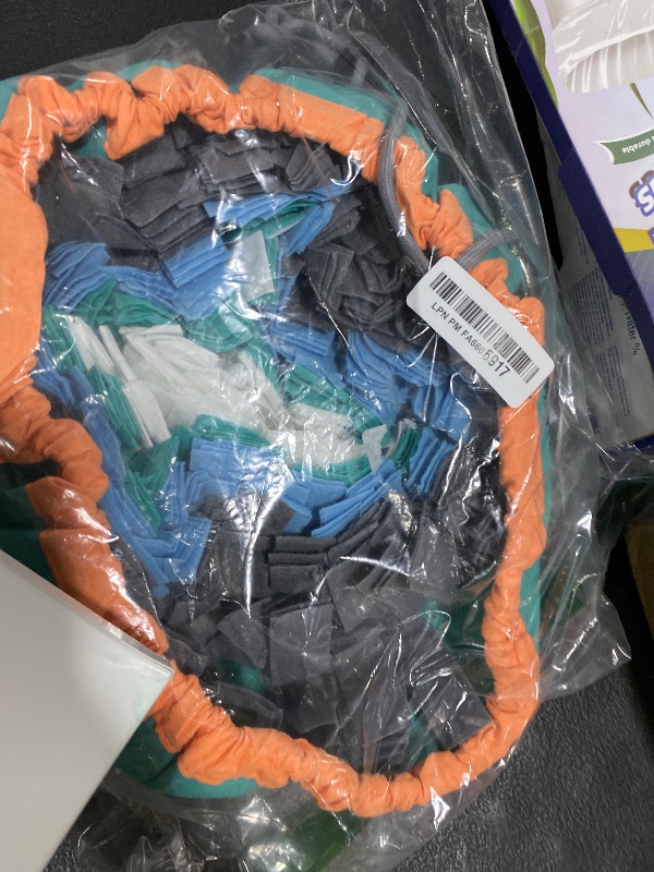 Photo 1 of 20 Inch Snuffle Mat for Dogs with Training Clicker Interactive Sniff mat and Puzzle Toy Slow Feeder for Stress Relief and Boredom – Washable Foraging Rug and Treat Dispensing Mat for All Breeds