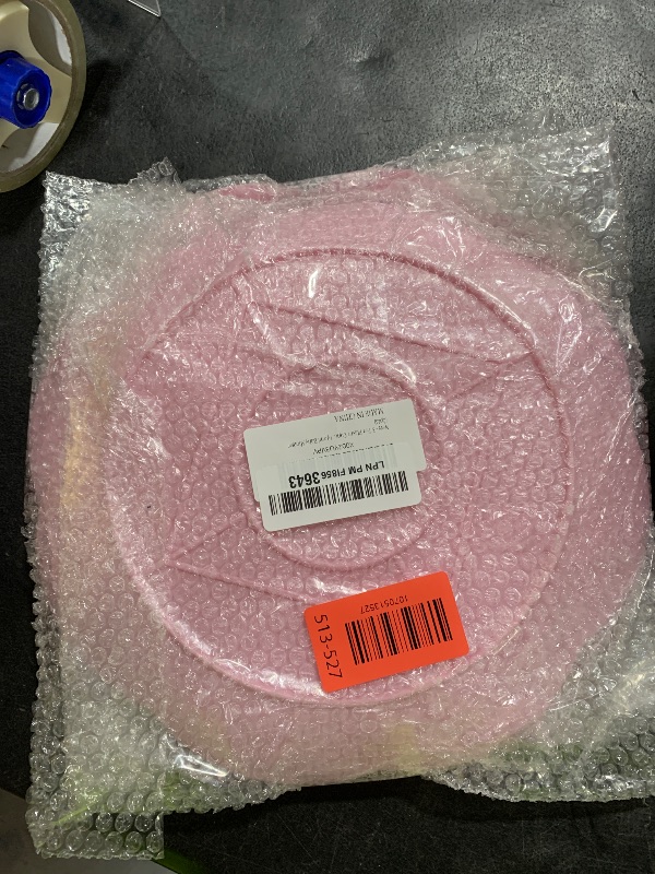 Photo 1 of 3 Tier Plastic Cupcake Stand Dessert Cupcake Stand Cakes Fruit Candy Display Tower for Wedding, Birthday Party, Tea Party and Baby Shower (Pink, 2)