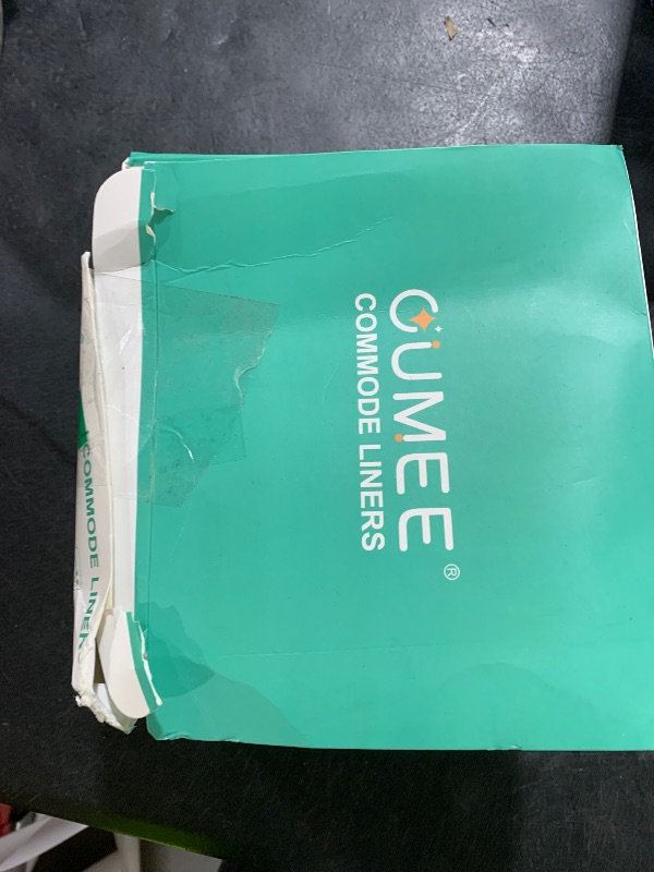 Photo 1 of 120 Disposable Commode Liners for Bedside Commode, Beside Commode Liners, Portable Potty Liners for Adults, Toilet Liners Portable Commode Bags for Commode Chair (Blue - 120 Liners)