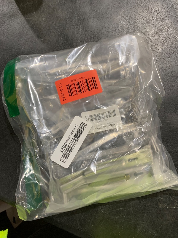 Photo 1 of 10 Pcs 5 Inch Gutter Hangers with a Pre-Inserted Rust Resistant Screw,Quick Screw Gutter Clips Hidden Gutter Bracket Come with 1/4’’ Hex Drill Bit,Clip for 5" K-Style Aluminum Gutters