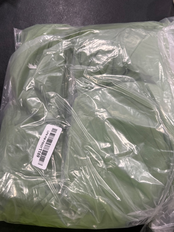 Photo 1 of 10x10ft Green Tulle Backdrop Curtain with Lights String for Parites, Sheer Photo Backdrop Curtains with Lights for Wedding Backdrop Ceremony Reception Bridal Shower Baby Shower Birthday Party