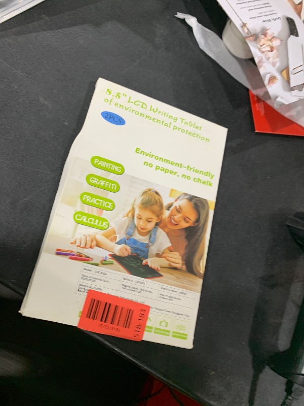 Photo 1 of [2 Pack] Genialba LCD Writing Tablet 8.5-Inch Colorful Doodle Board, Toddler Learning Educational Toys Gifts for 3-8 Years Old Girls and Boys, Electronic Drawing Pad for Kids (Pink&Blue)