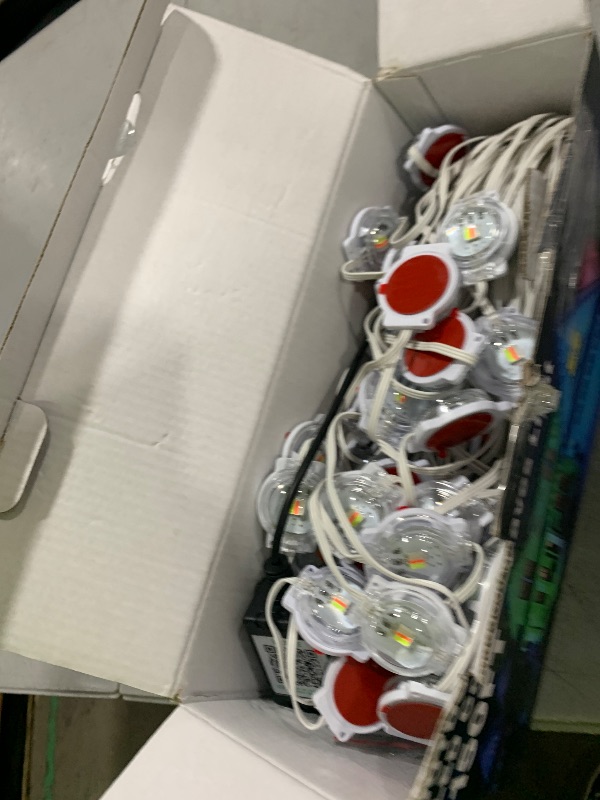 Photo 1 of 150FT Permanent Outdoor RGB Lights - Waterproof Smart LED Eaves Lights with App/Remote Control, Music Sync & DIY Scenes, Perfect for Christmas, Halloween, Parties & Daily Decor, Ideal for House Roof