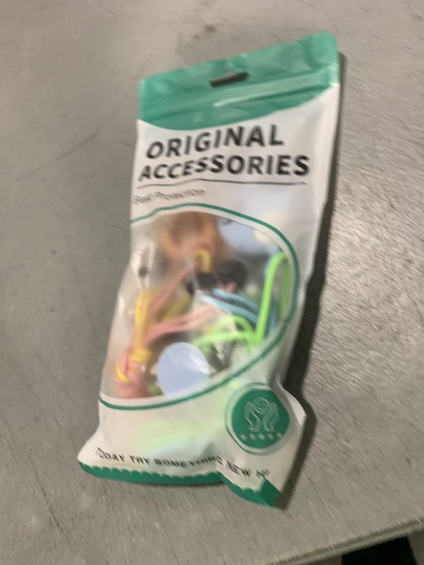 Photo 1 of 4-Pack Cute Case for AirTag Necklace Design, Waterproof Air Tag Necklace Soft Silicone Protective Air Tags Holder with Key Ring