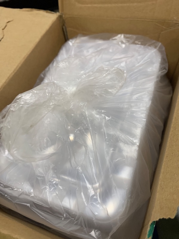 Photo 1 of [50PK 48oz] Disposable Meal Prep Container Large For Food, Plastic Storage Containers w/Lids Freeze Microwave Safe, Clear Bento Box Stackable BPA Free Reusable