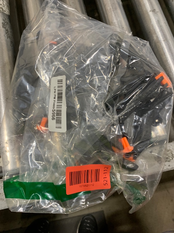 Photo 1 of 10 Pack Spring Clamps Heavy Duty - Assorted Sizes Spring Clips Plastic 6.5 Inches, 4.5 Inches, 3.5 Inches Set - Backdrop Clips Small Clamps For Crafts Woodworking Background
