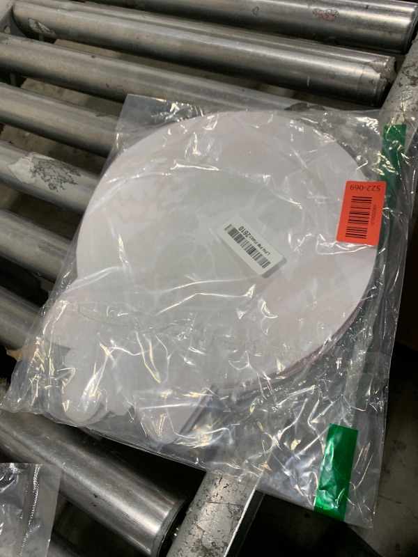 Photo 1 of 100 Pack Disposable Christmas Balls Placemats Christmas Paper Place Mats 13 Inch Diameter Christmas Placemat for Festival Table Xmas Holiday Party (Colorful Style)