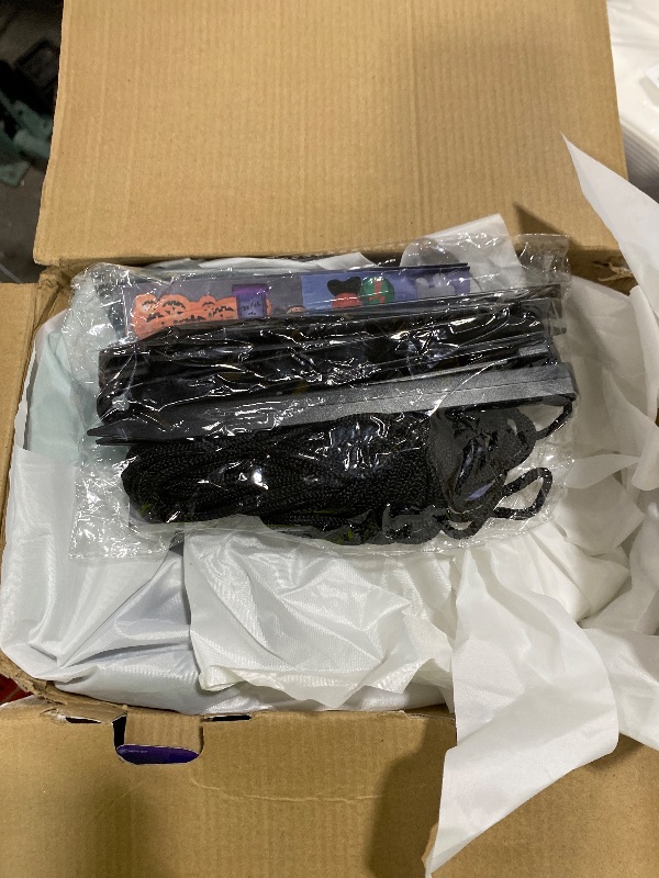 Photo 1 of 12 FT Halloween Inflatables Levitating White Ghost Bride Outdoor Decorations, Scary Inflatables Animated Red Eyes Ghost with Built-in LED Lights for Garden Lawn Patio Outside Holiday Party Prop