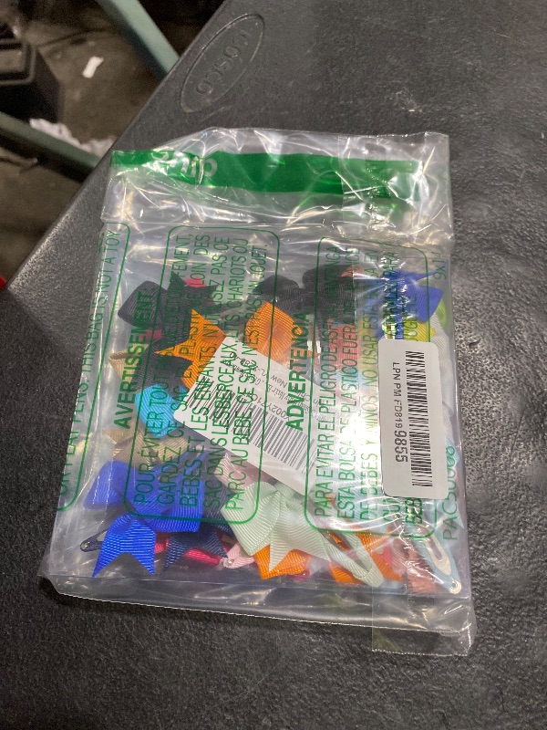 Photo 1 of 40PCS Snap Baby Hair Bows Clips for Girls Grosgrain Ribbon Fully Wapped 2 Inch Infant Hair Barrettes Accessories for Baby Girls Newborns Toddler