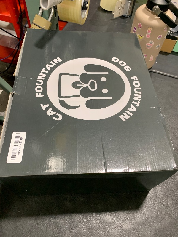 Photo 1 of 3.4Gal Dog Water Fountain for Large Dogs, 13L Stainless Steel Large Pet Fountain with Deeper & Wider Drinking Area, Automatic Dog Water Bowl Dispenser with Water Window & LED, Super Quiet