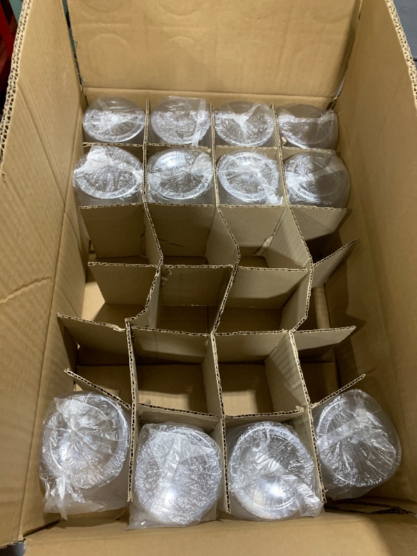 Photo 1 of 24PCS 4.7 inch Small Plastic Vases Base para Blores Baturales Transparent Short Cylinder Flower Bud vases Bulk centerpieces for Tables for Parties, Weddings & Home