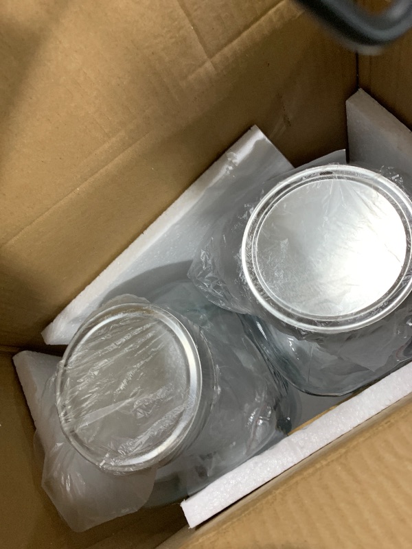 Photo 1 of 1 Gallon Glass Drink Dispensers For Parties?Lemonade Beverage Dispenser With Stand And Spigot For BBQ, Picnic, Party,Laundry Detergent Dispenser