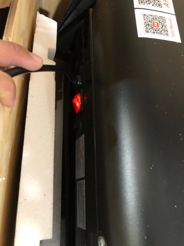 Photo 1 of **DOES NOT WORK** **PARTS ONLY** THERUN Incline Treadmill, Treadmills for Running and Walking, 300 lbs Weight Capacity Folding Treadmill with 0-15% Auto Incline, Wide Belt, 3.5 HP, App, Heart Rate, Orange