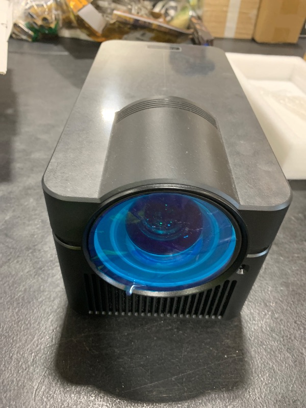 Photo 1 of [Electric Focus] Smart Projector 4K Support 700 ANSI, Mini Projector with Wifi and Bluetooth, Ultra Short Throw, Built-in Android 13, Auto Correction Proyector for Home Theater/Outdoor HY450NTV