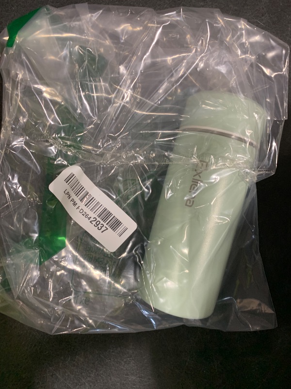 Photo 1 of ?Upgraded?Exllena Small Insulated Water Bottle 8 oz/250ml– Mini Insulated Water Bottle for Hot & Cold Drinks, Perfect Small Water Bottle for Travel, Purse...(Sauge Green)