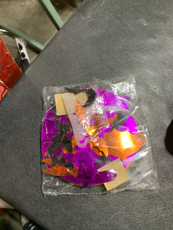 Photo 1 of 36 PCS Halloween Party Decorations Bat Hanging Halloween Ceiling Streamers for Home Indoor Outdoor Party Office Decor Supplies