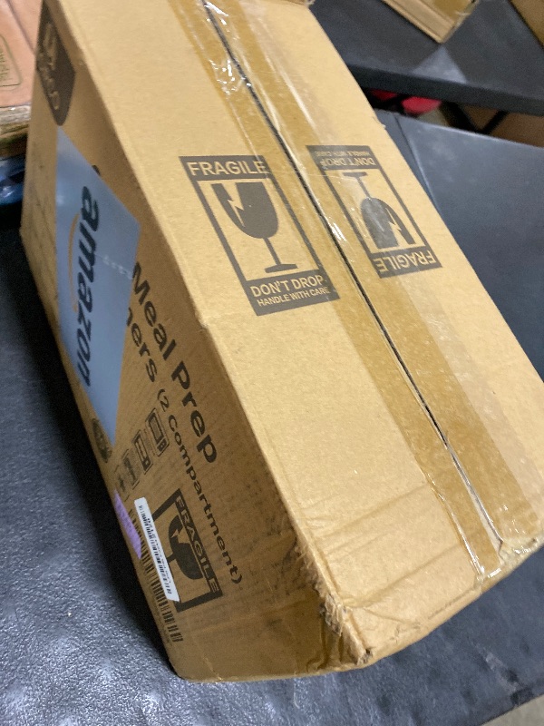 Photo 1 of [5-Pack,36 Oz]Glass Meal Prep Containers 2 Compartments Portion Control with Upgraded Snap Locking Lids Glass Food Storage Containers, Microwave, Oven, Freezer and Dishwasher (4.5 Cups)