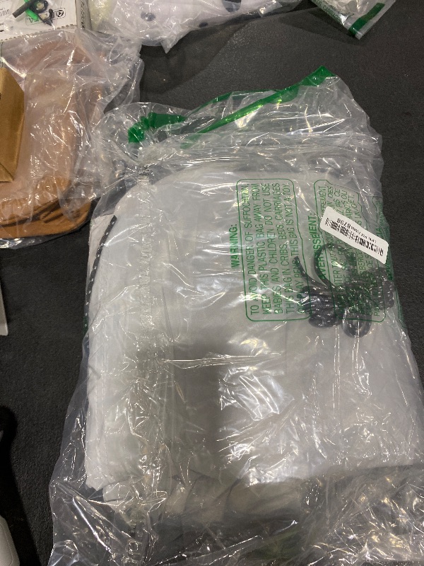 Photo 1 of 10×10 Canopy Replacement Top, Pop Up Canopy Replacement Cover for Straight Leg Frame Tent, Waterproof Canopy Top Cover for Garden Patio Camping (Top Only)(Sliver White)