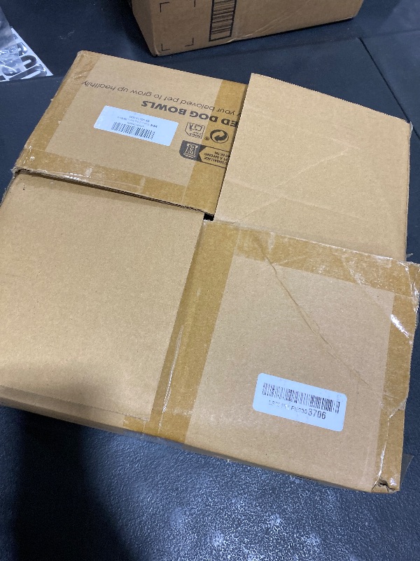 Photo 1 of 1.6Gallon Elevated Dog Water Bowl for Large Dogs, Height Adjustable (10-17.8in) Raised Stainless Steel Bowl with Spill-Proof Mat & Sturdy Metal Stand, Easy-Clean Feeder for Indoor/Outdoor Use