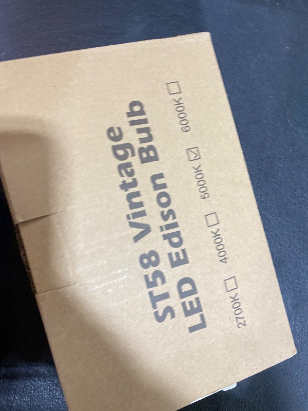 Photo 1 of ?Upgraded? Dimmable LED Light Bulbs 60 watt Soft White, E26 Bulb LED Lights for Bedroom with High Brightness Warm White 5000K, 6W, 90+CRI, Clear Glass, 4 Pack