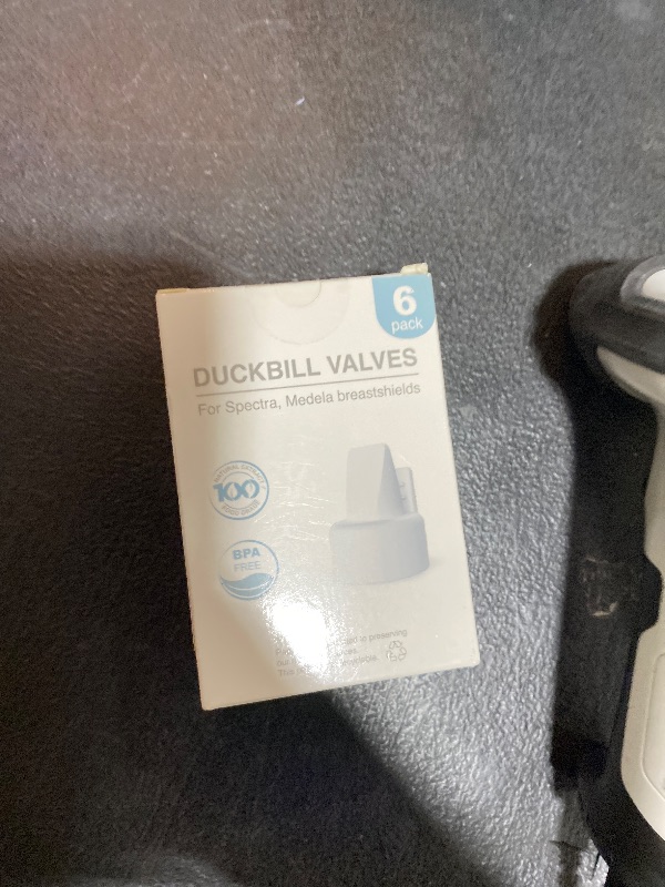 Photo 1 of [6-Count] Papablic Duckbill Valves for Spectra and Medela, Replaceable Duckbill Valves for Spectra S1 Spectra S2 valves and Medela Pump in Style, BPA/DEHP Free White