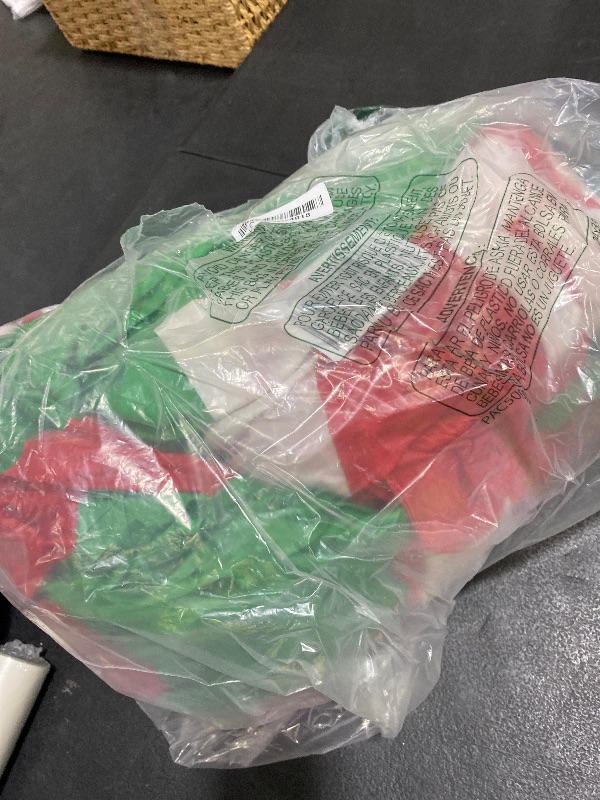 Photo 1 of 13FT Giant Dinosaur Christmas Inflatable Decorations, Built-in LED Lights, Strong Blower Huge Blow Up Yard Clearance Decor with Large Candy Cane Xmas Santa Hat Outdoor Indoor Holiday Party