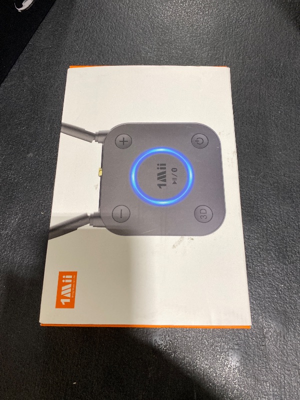 Photo 1 of [Upgraded] 1Mii B06Pro Long Range Bluetooth Receiver, HiFi Wireless Audio Adapter, Bluetooth 5.1 Receiver with 3D Surround aptX HD Low Latency Optical RCA AUX 3.5mm Coaxial for Home Stereo System