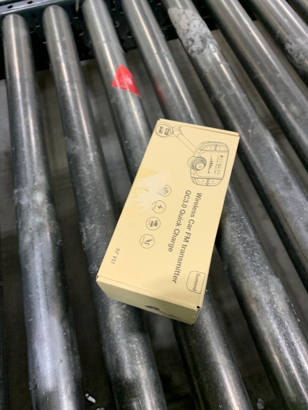 Photo 1 of (Upgraded Version) Bluetooth FM Transmitter, Sumind Wireless Radio Adapter Hands-Free Car Kit with 1.7 Inch Display, QC3.0 and Smart 2.4A Dual USB Ports, AUX Input/Output, TF Card Mp3 Player