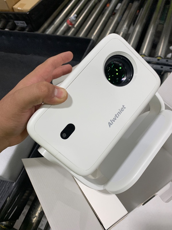 Photo 1 of [Auto Focus & Netflix Licensed]Smart Projector with Wifi and Bluetooth, Mini Projector 4K Support 400ANSI, Built-in Android 13, Upgraded Auto Keystone Portable Proyector for HomeTheater/Outdoor