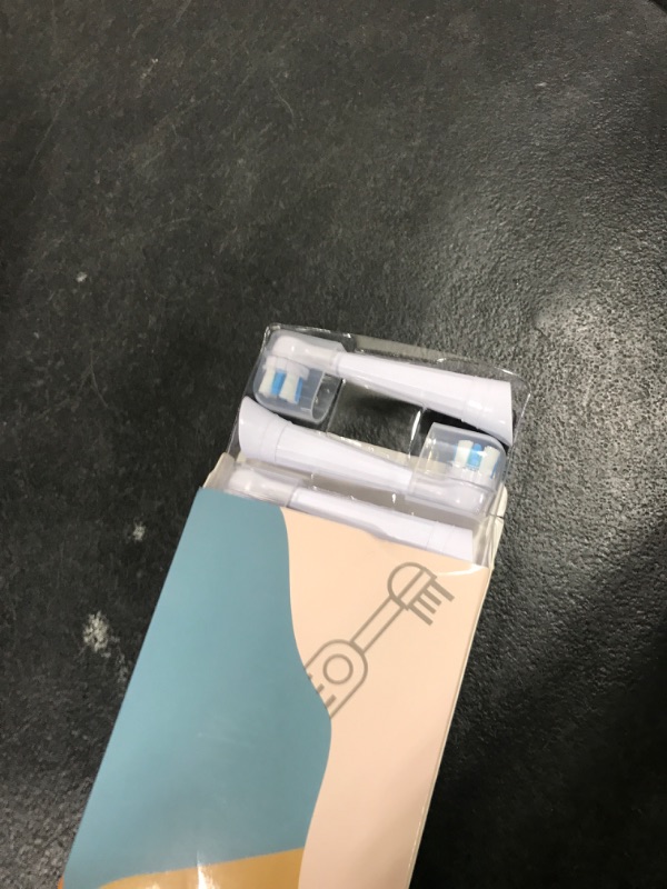 Photo 1 of 10 Pcs IO Replacement Heads Compatible with Series Electric Toothbrush, Brush Heads ompatible with 2 3 4 5 6 7 8 9 10 for Teeth Clean (Black/White)