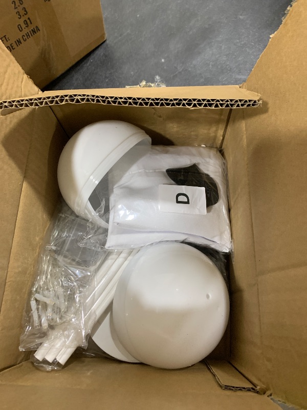 Photo 1 of [Timer] Light Up Halloween Ghost Decorations, Set of 2 DIY Spooky Ghosts Crafts, Scary Ghost for Halloween Decor Indoor Home Mantel Shelf & Tabletop Decor