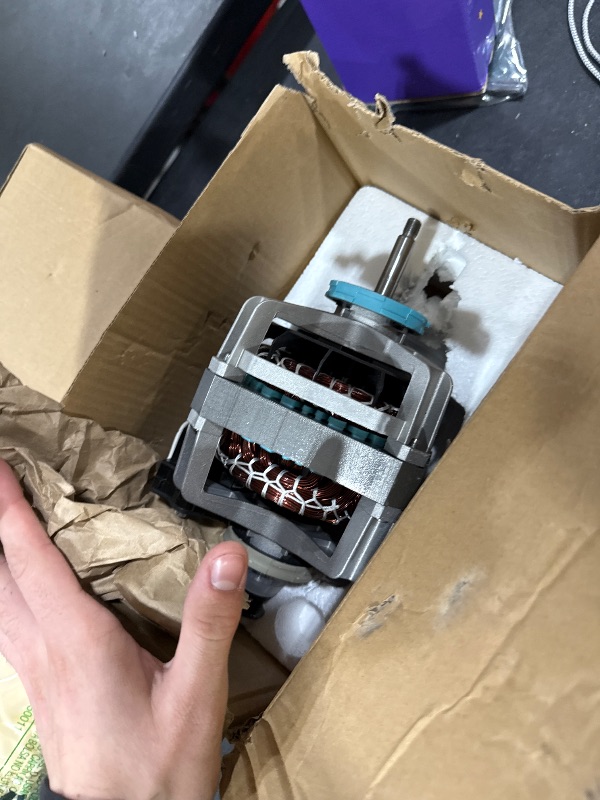 Photo 1 of 0EM 279827 Dryer Drive Motor with Pulley (Upgraded Blower Shaft Length) by puxyblue Compatible with MayTag Kitchenaid Kenmore Whirlpool Dryer Motor - Replaces AP3094245, EAP334304, PS334304,W10194250