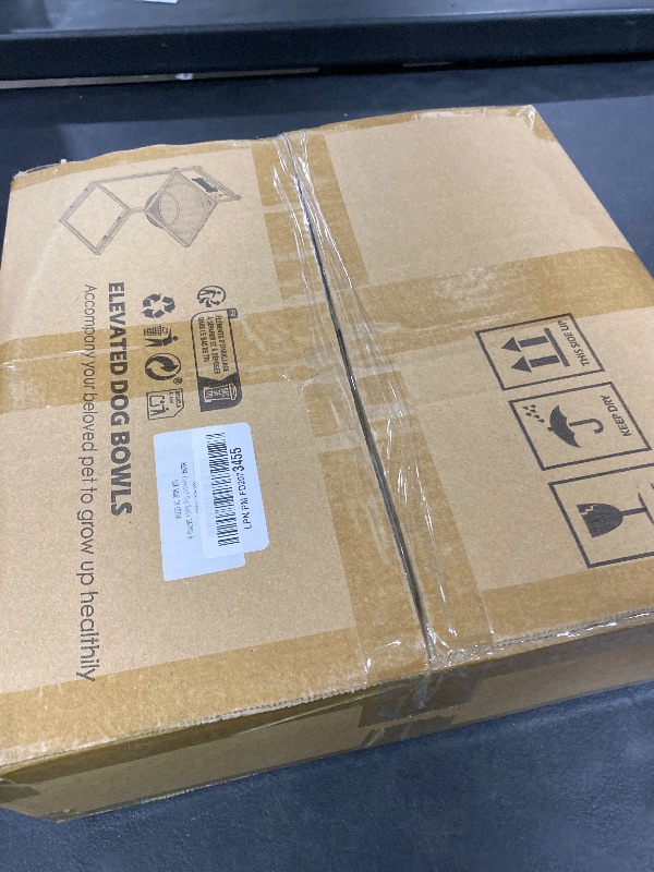 Photo 1 of 1.6Gallon Elevated Dog Water Bowl for Large Dogs, Height Adjustable (10-17.8in) Raised Stainless Steel Bowl with Spill-Proof Mat & Sturdy Metal Stand, Easy-Clean Feeder for Indoor/Outdoor Use