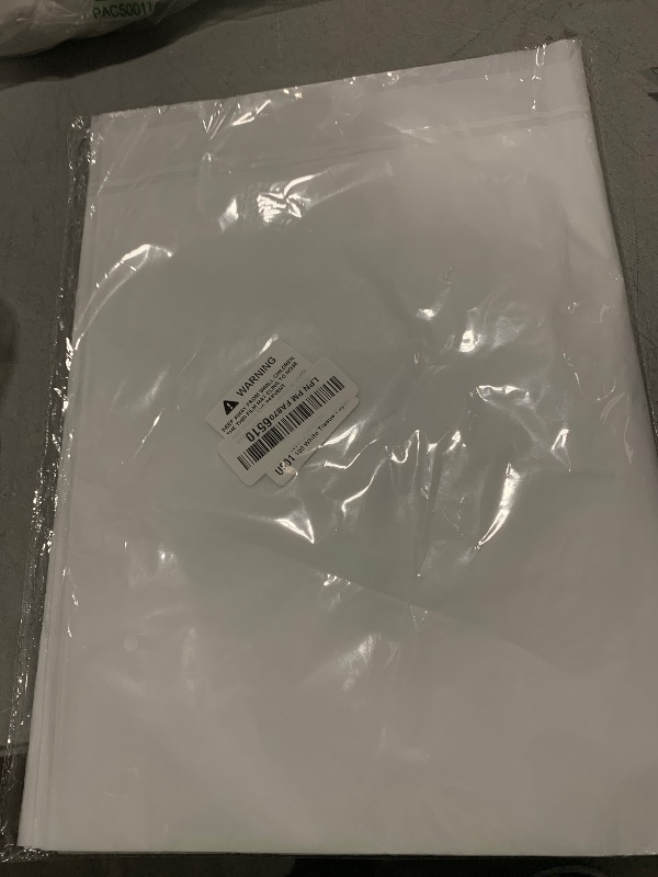 Photo 1 of 100 Sheets White Tissue Paper Artdly 14 x 20 Inches Recyclable White Wrapping Paper Bulk for Weddings Birthday DIY Project Festival Wrapping Crafts Decor