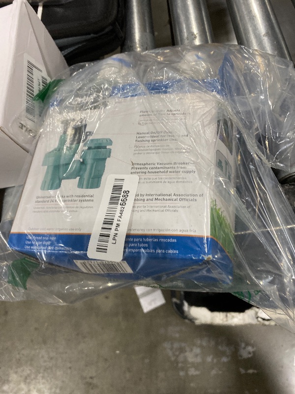 Photo 1 of 1-Pack Orbit 57623 3/4" FPT 100 Series Anti-Siphon Automatic Sprinkler Valve with Flow Control