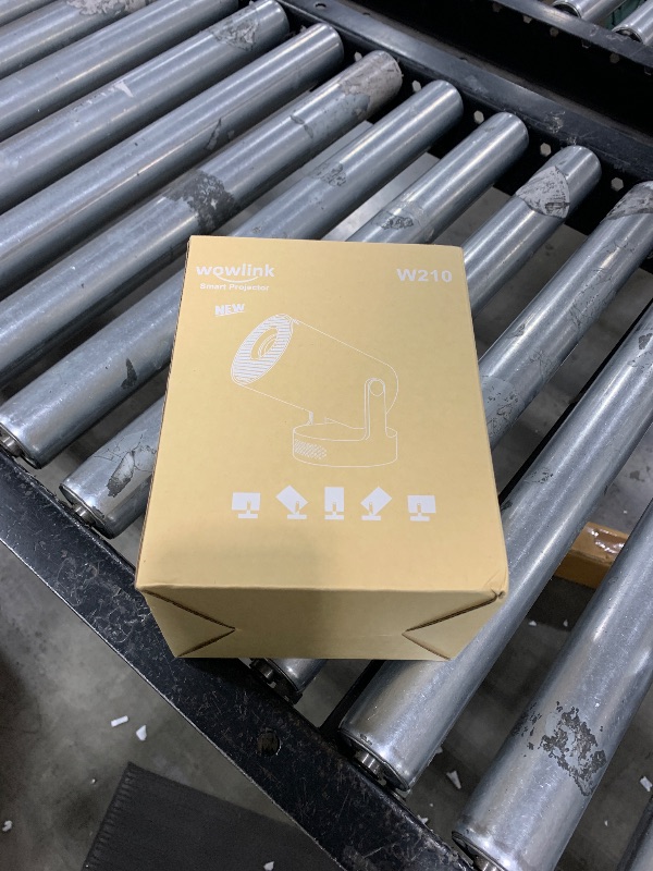 Photo 1 of [Built-in Apps & 2025 Upgraded] Mini Projector with WiFi 6 and Bluetooth 5.4 Support 4K 1080P Auto Keystone 180° Rotatable Projector Portable Compatibile with HDMI/TV Stick/Memory Stick/Laptop, Black